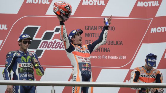 motogp argentina 2016 marquez rossi pedrosa