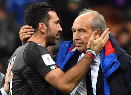 calcio italia svezia buffon ventura