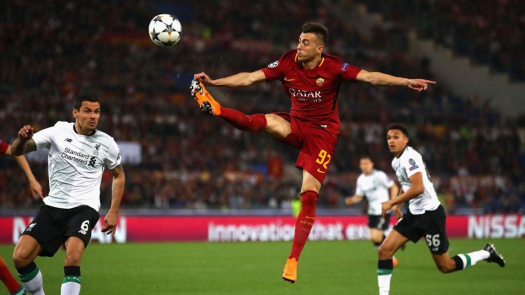 calcio-el shaarawy-Roma-Liverpool-2018