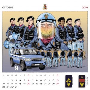 Calendario Polizia 2019 - (12)