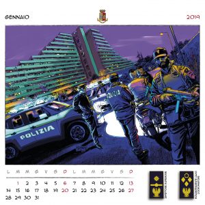 Calendario Polizia 2019 - (3)