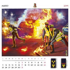 Calendario Polizia 2019 - (5)