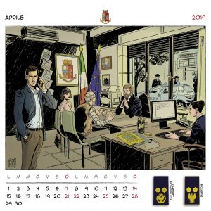 Calendario Polizia 2019 - (6)