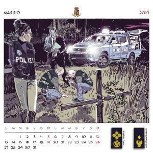 Calendario Polizia 2019 - (7)