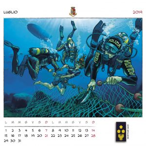 Calendario Polizia 2019 - (9)