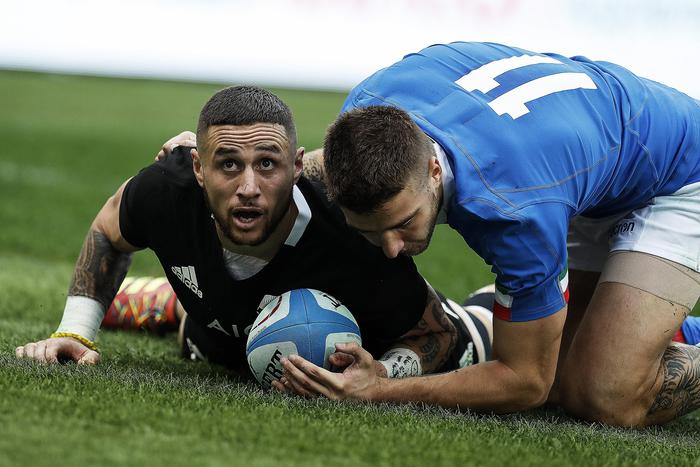 Rugby-Italy vs New Zealand rugby test match (foto ANSA/RICCARDO ANTIMIANI)