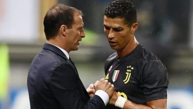 calcio-Allegri-Ronaldo (foto web)