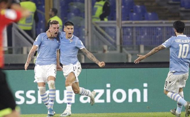 calcio-Lazio-Juve 2019 - (foto web - AP Photo/Gregorio Borgia)