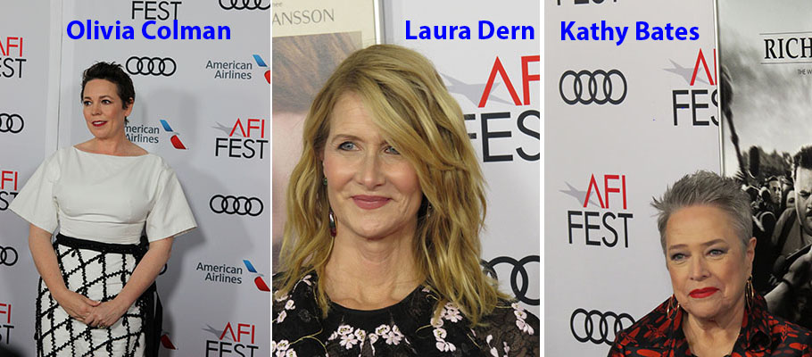 cinema-Kathy Bates-Laura Dern-Olivia Colman