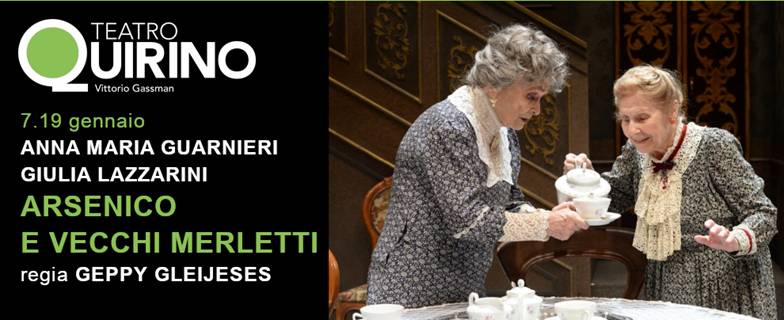 Teatro Quirino-Arsenico e Vecchi Merletti 10.01.2020