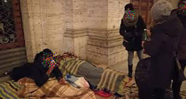 senzatetto roma