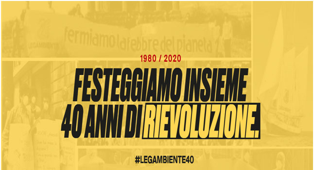 legambiente 40 anni