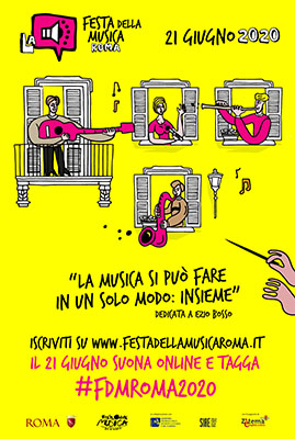 festa della musica 2020 - locandina