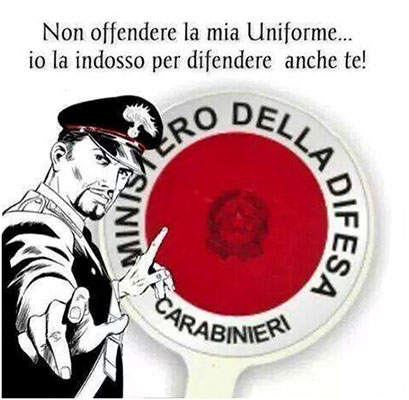  Paletta Carabinieri