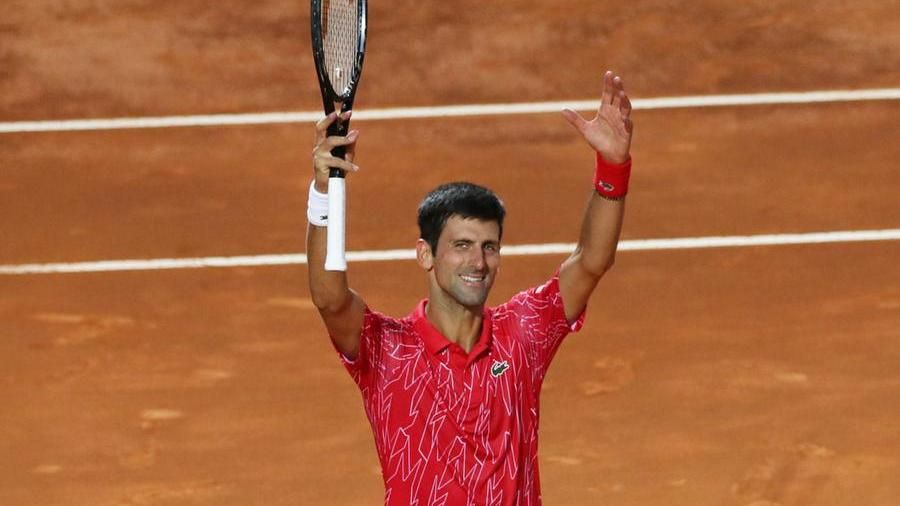 tennis - Djokovic roma 21.09.2020 (foto web)