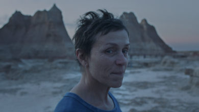 cinema Nomadland, Frances McDormand