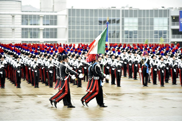 cc- sfilamento Bandiera di Guerra