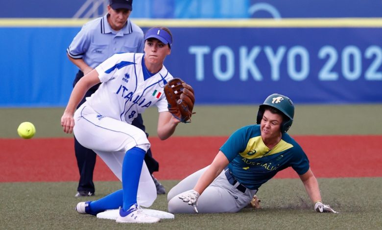 tokio - softball- italia-australia (foto web)
