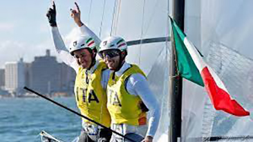 tokyo vela catamarano Nacra 17 Caterina Banti Ruggero Tita 03.08.2021 (foto web)