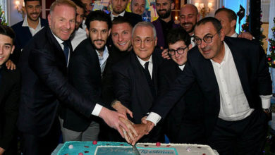 Calcio-lazio_lotito_sarri (foto web)