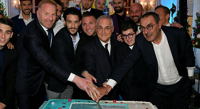 Calcio-lazio_lotito_sarri (foto web)