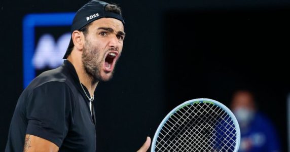 Tennis berrettini 2022 (AP Photo/Hamish Blair -web - repertorio)