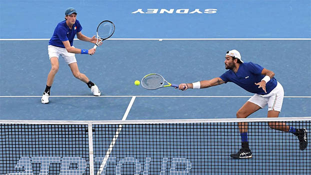 tennis - sinner-berrettini a sydney 06.01.2022 (foto web)