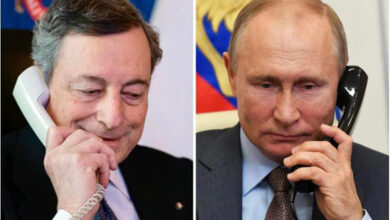Pietrella Draghi-Putin (foto web)