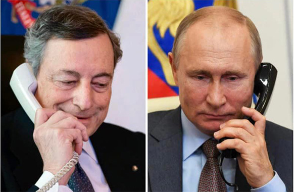 Pietrella Draghi-Putin (foto web)