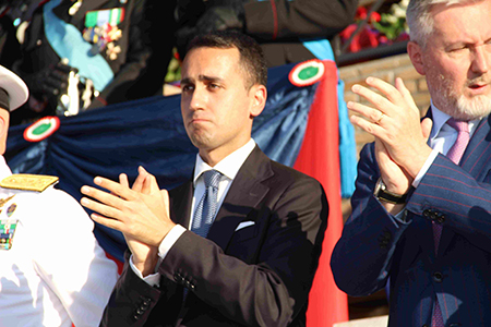 Arma 2022 - 019 Di Maio, visibilmente commosso