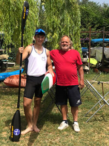 canoa Fabiano Palliola e Gino Marcelli