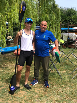 canoa Fabiano Palliola e Roberto Manni