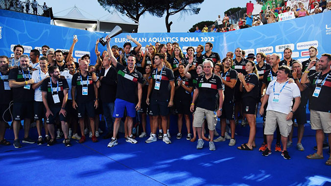 Medagliere italia-europei 2022 (foto web)