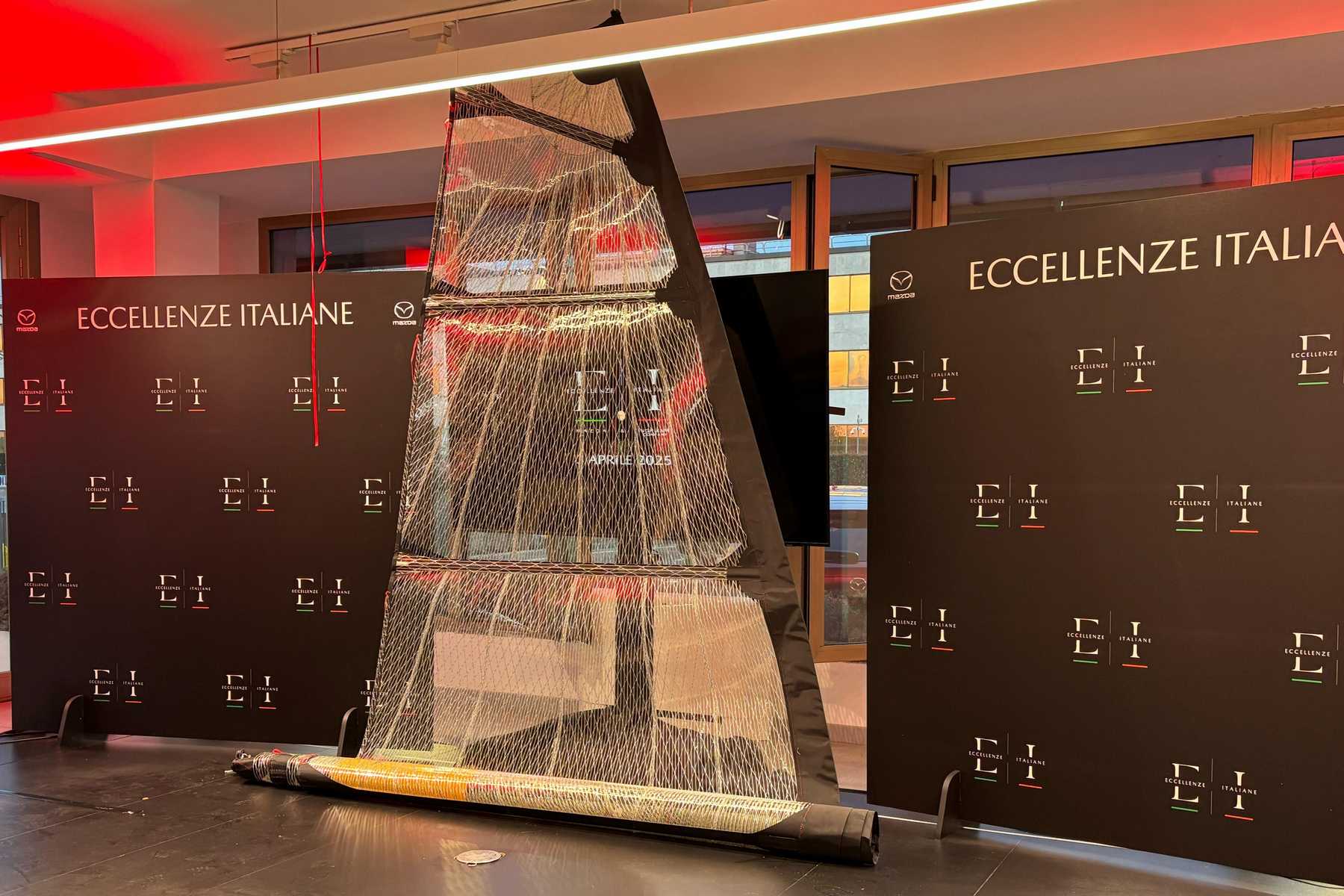 Eccellenze Italiane selezionate da Mazda, la vela di Quantum Sails