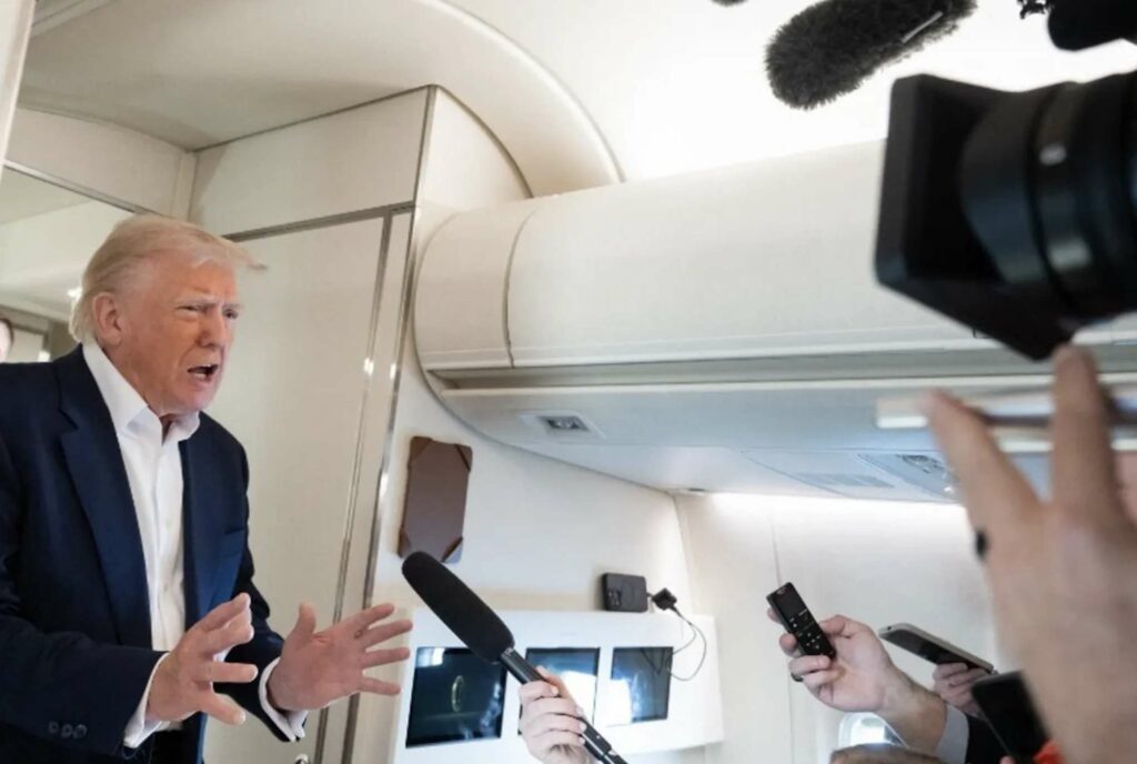 Screenshot 2025-05-12 alle 213750 - attualita.it Trump dirà sì all’aereo da 400 milioni dal Qatar: super regalo con escamotage legale