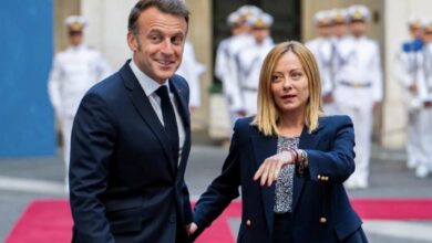 macron e meloni