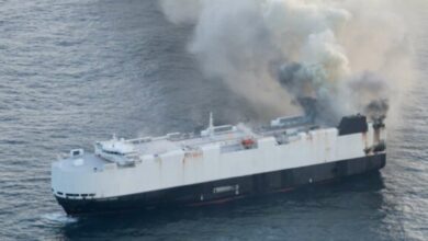 Crescenti preoccupazioni nel trasporto marittimo dopo l’incendio sulla nave cargo Morning Midas con 3.159 auto