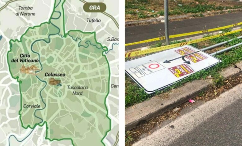nuova-ztl-roma-cartello - attualita.it nuova-ztl-roma-cartello
