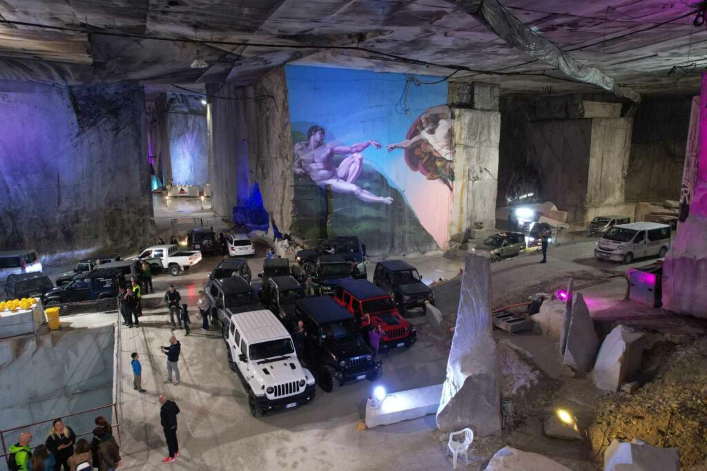 La visita alle Cave di Marmo di Carrara