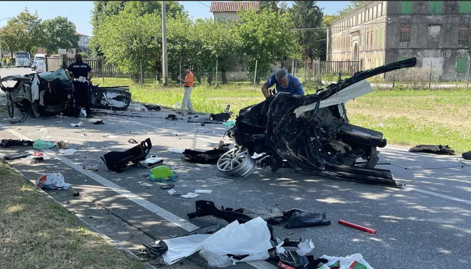 In fuga dai Carabinieri, muore nello schianto (foto e video): poi il suicidio del patrigno  