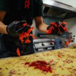 Il ripieno della pizza ripiena "Rentorta"