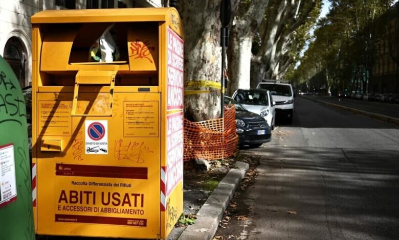 dice addio ai cassonetti gialli per gli abiti usati: scelta giusta - attualita.it dice addio ai cassonetti gialli per gli abiti usati: scelta giusta