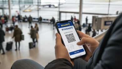 Carta dimbarco Ryanair solo elettronica