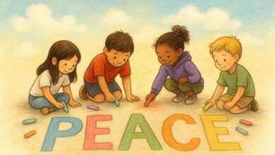 I bambini scrivono Peace