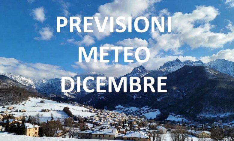 Previsioni Meteo Italia Dicembre 2025