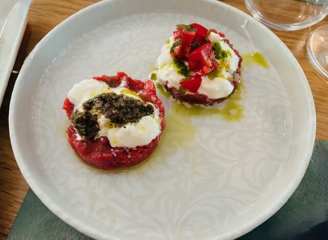 Piatti dell'Osteria Le Gole di Antrodoco