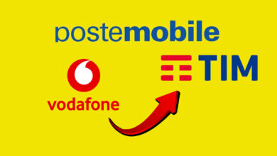 PosteMobile passaggio da Vodafone a TIM