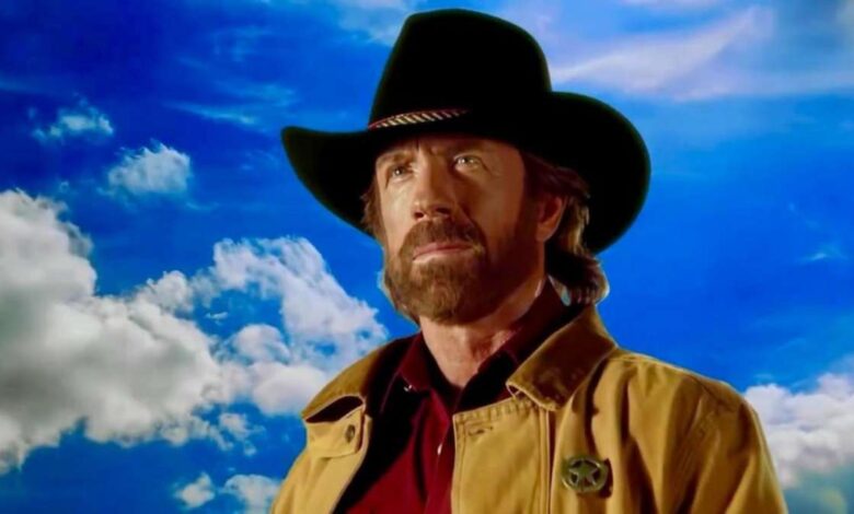 Chuck Norris In Walker Texas Ranger