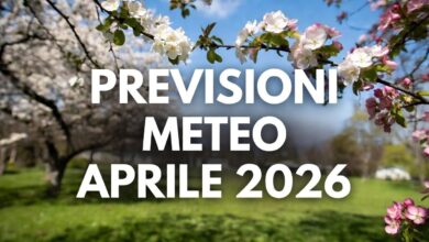 Previsioni meteo aprile 2026