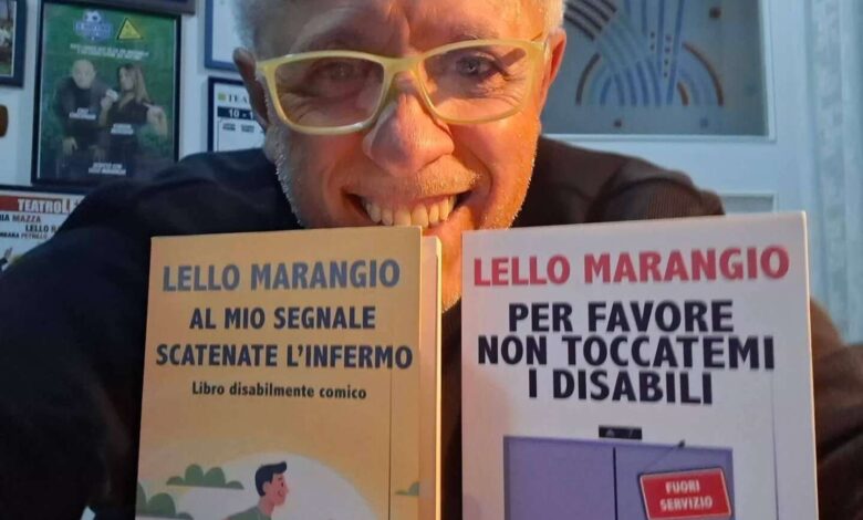 Lello Marangio, umorista e autore TV, ospite a Collescipoli per il Premio Borgo Arti Collescipoli.